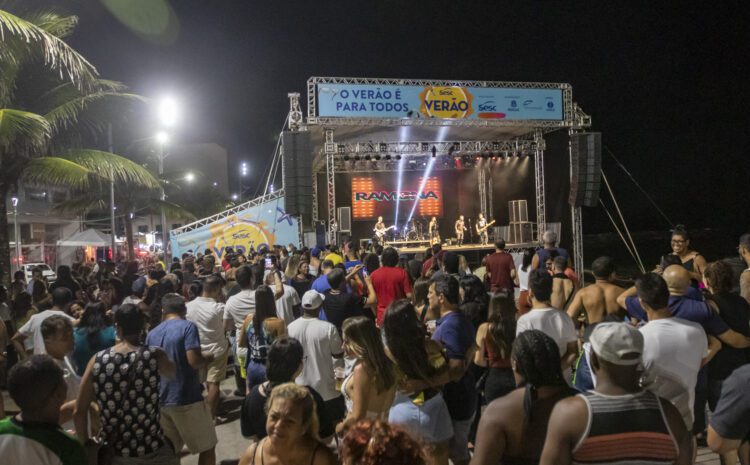 Ramona Rox agita o público no Sesc Verão Macaé