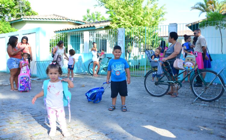  Primeiro dia de volta às aulas na rede municipal de ensino de Quissamã