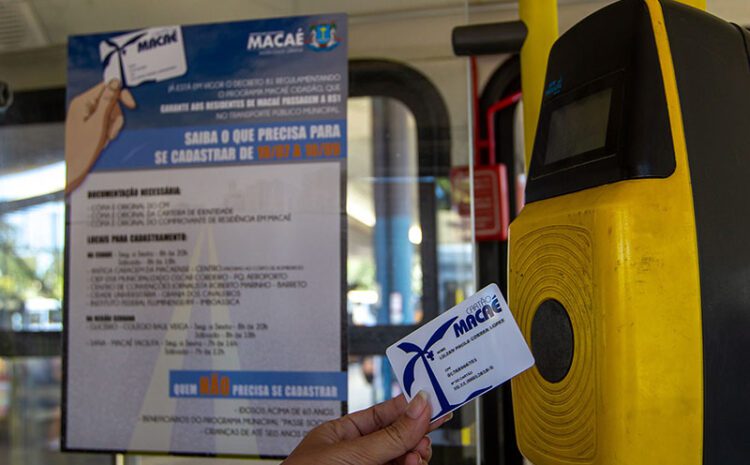 Cartão Macaé terá atendimento no Macaé Facilita do Sana