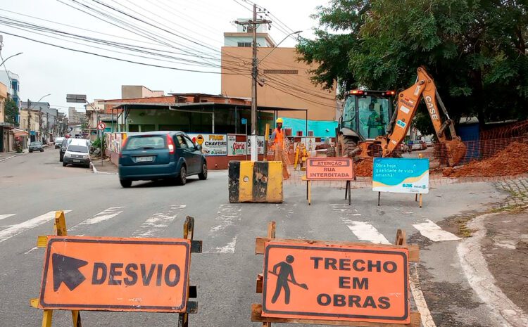 Obras ampliam o sistema para coleta e tratamento de esgoto em Macaé-RJ