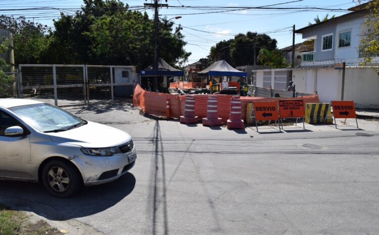  BRK segue realizando obras no bairro Chácara Marilea, em Rio das Ostras