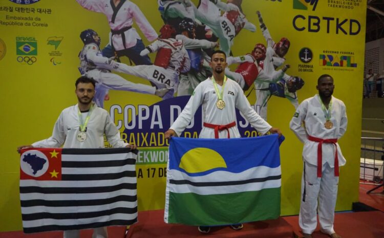 Quissamã conquista medalhas de ouro e prata na Copa do Brasil de Taekwondo 2023