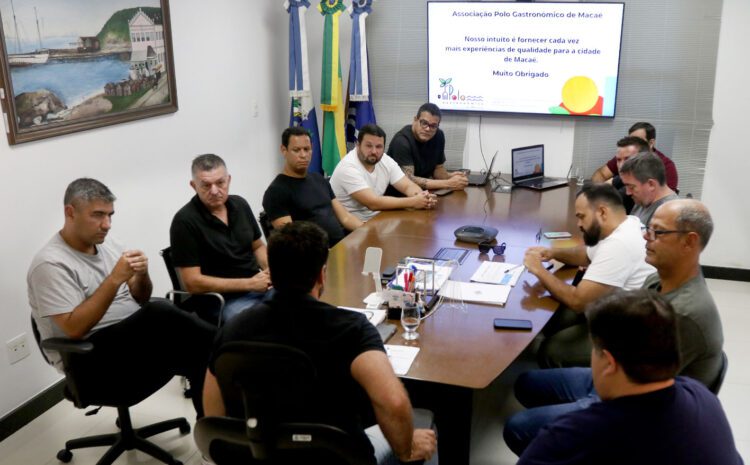 Governo e Polo Gastronômico discutem fortalecimento do turismo em Macaé