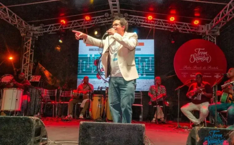  Trem do Samba: Show gratuito na Imbetiba neste domingo