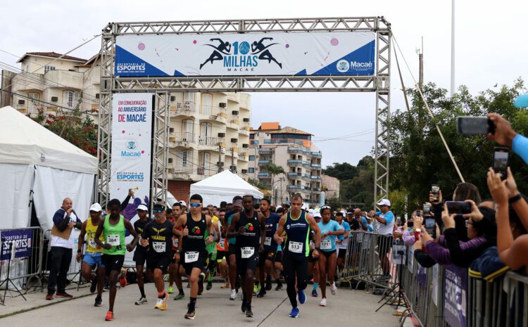 Inscrições gratuitas para a Corrida ’10 Milhas de Macaé’