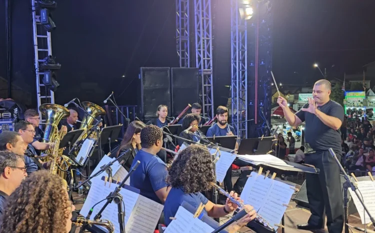  Orquestra de Sopros Nova Aurora se apresenta com Raiz do Sana