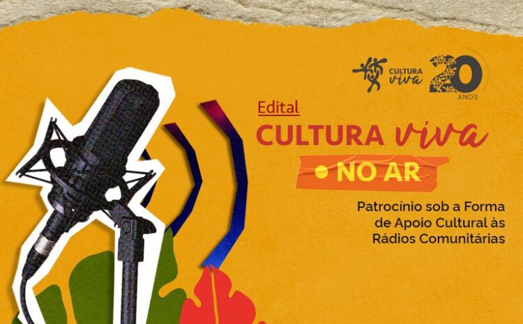 Cultura e Secom lançam edital de apoio cultural a rádios comunitárias