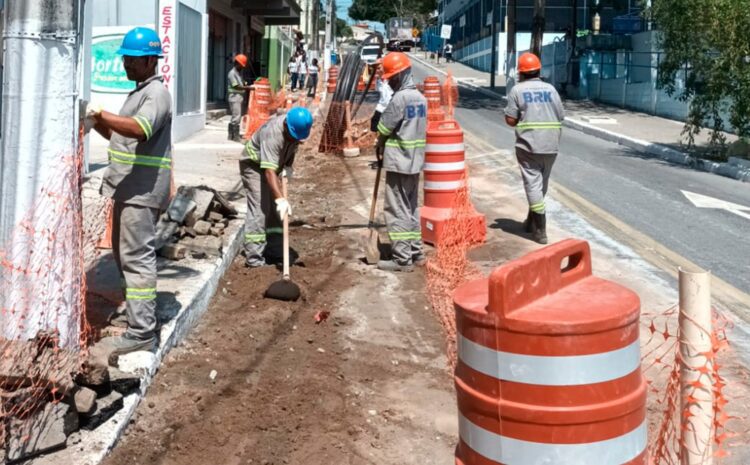  Ruas da Aroeira e Granja dos Cavaleiros terão bloqueios para obras de esgoto