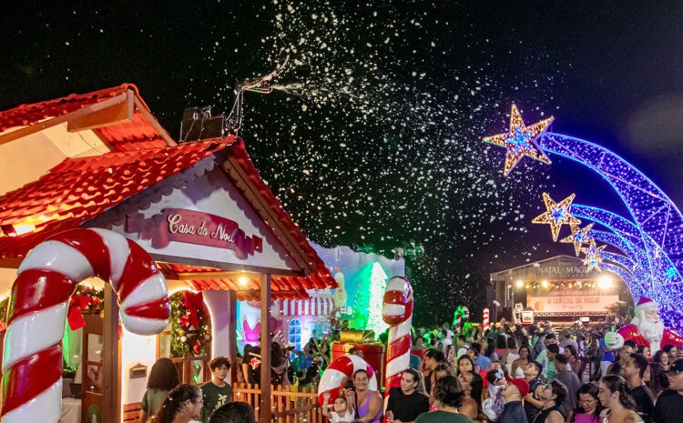  Inauguração da Vila do Papai Noel adiada devido às chuvas