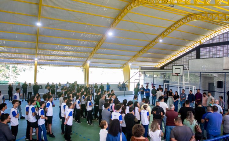  Prefeitura de Macaé entrega nova quadra poliesportiva na Região Serrana