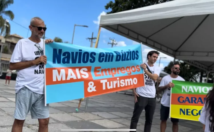 Audiência pública discute regras para cruzeiros marítimos em Búzios com foco em proteção ambiental