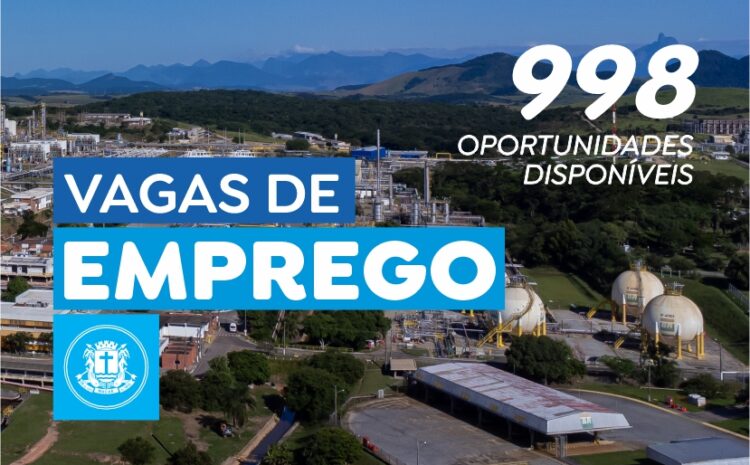  Trabalho e Renda divulga 998 oportunidades de emprego