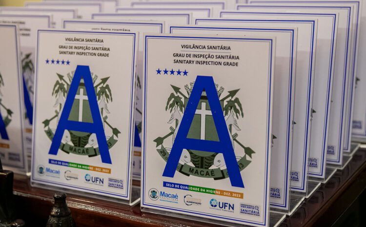  Macaé premia 19 estabelecimentos com o Selo A B C de qualidade sanitária