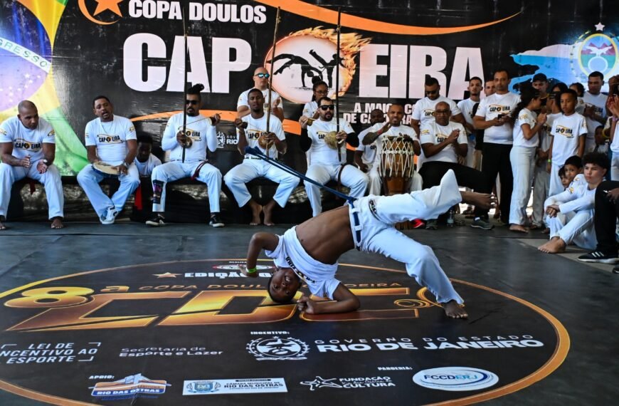 Capoeira domina Rio das Ostras na 8ª Copa Doulos