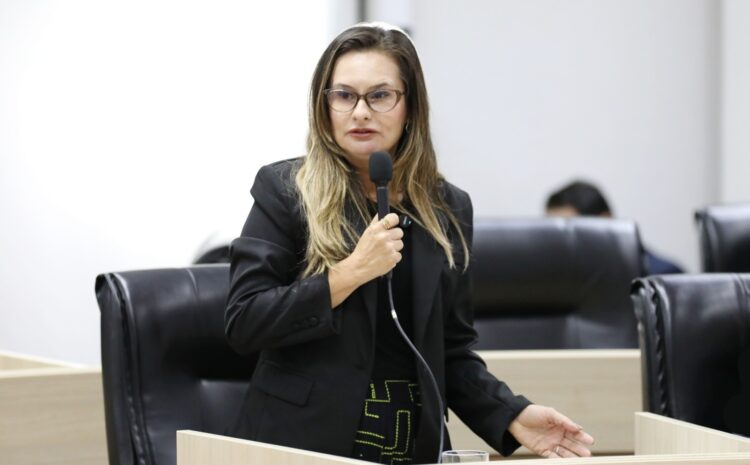 Vereadora Liomar Queiroz – Foto Tiago Ferreira