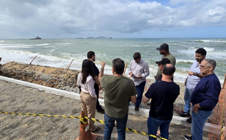  Alerta em Macaé: ação emergencial para conter avanço do mar no calçadão